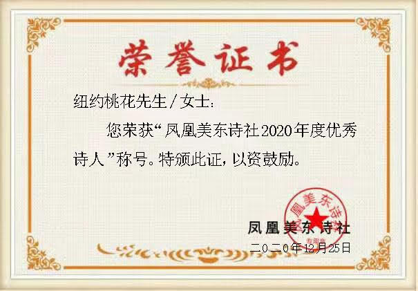 2020年度优秀诗人